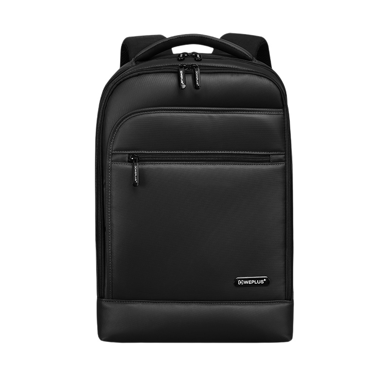 WEPLUS双肩包 日韩商务简约背包男电脑包15.6英寸笔记本书包