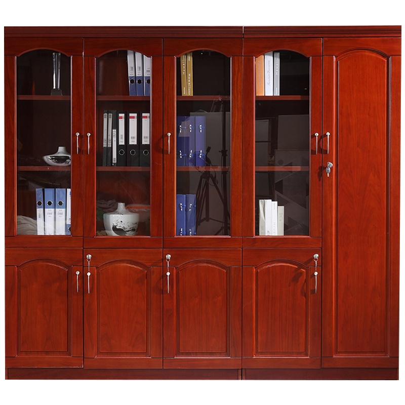 三圣 办公家具油漆挂衣柜书柜书橱文件柜办公室资料柜档案柜储物柜 五门