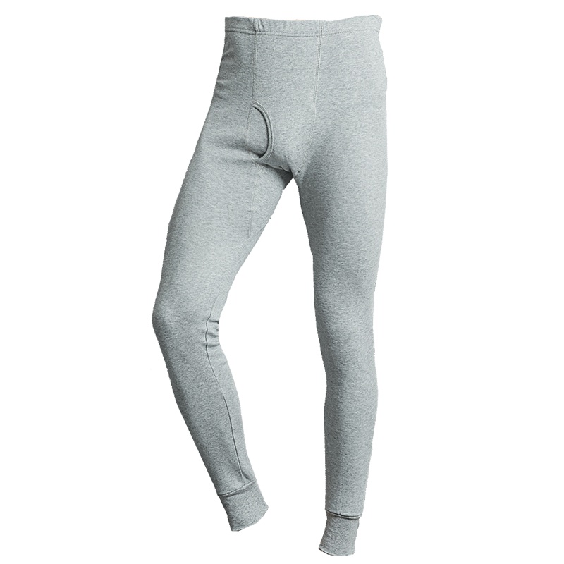 ENK内衣 秋冬纯色纯棉 打底裤毛裤全棉男士秋裤保暖裤男