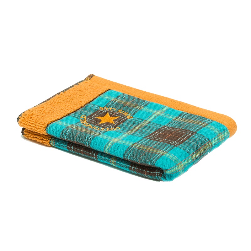 棉田棉动力T1602方巾面巾浴巾柔软舒三件套适全棉套装可装礼盒