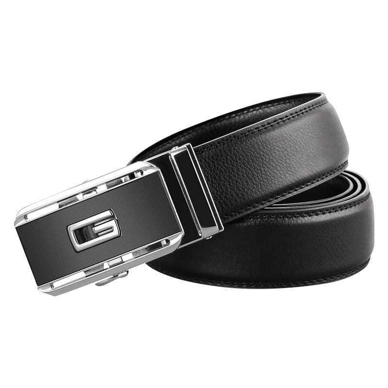 【顺丰配送】自动扣真皮男士皮带腰带裤带休闲青年礼物软面裤腰带