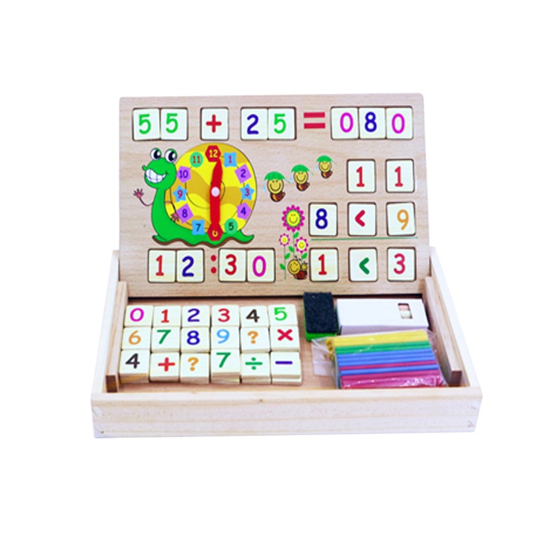 悦臻蒙氏早教教具益智玩具多功能数字运算学习盒宝宝幼儿园学龄前专业早教教具