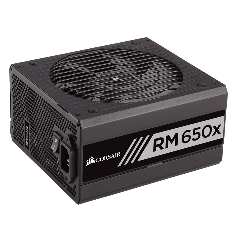 京天(KOTIN)美商海盗船RM650X 额定650W 全模组台式机电源80Plus金牌认证ATX电源电脑电源