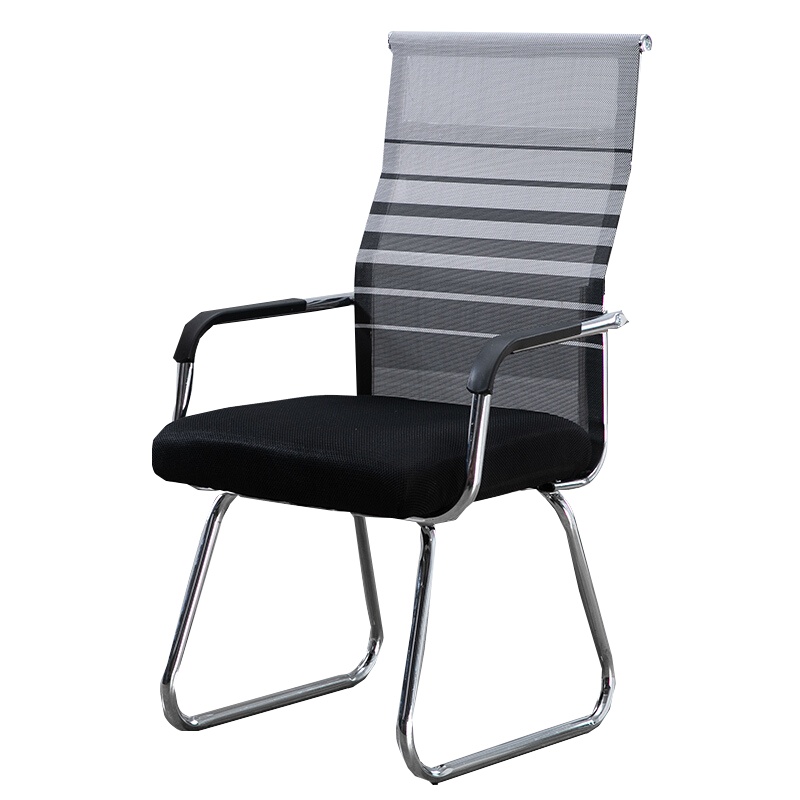 鑫金虎 办公椅网布会议椅弓形职员椅培训椅电脑椅家用宿舍座椅靠背办公室椅子