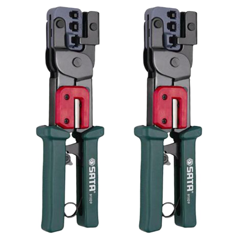 世达(SATA) 91109 压线钳网络压接钳压剥剪钳水晶头钳9寸 (单位:把)