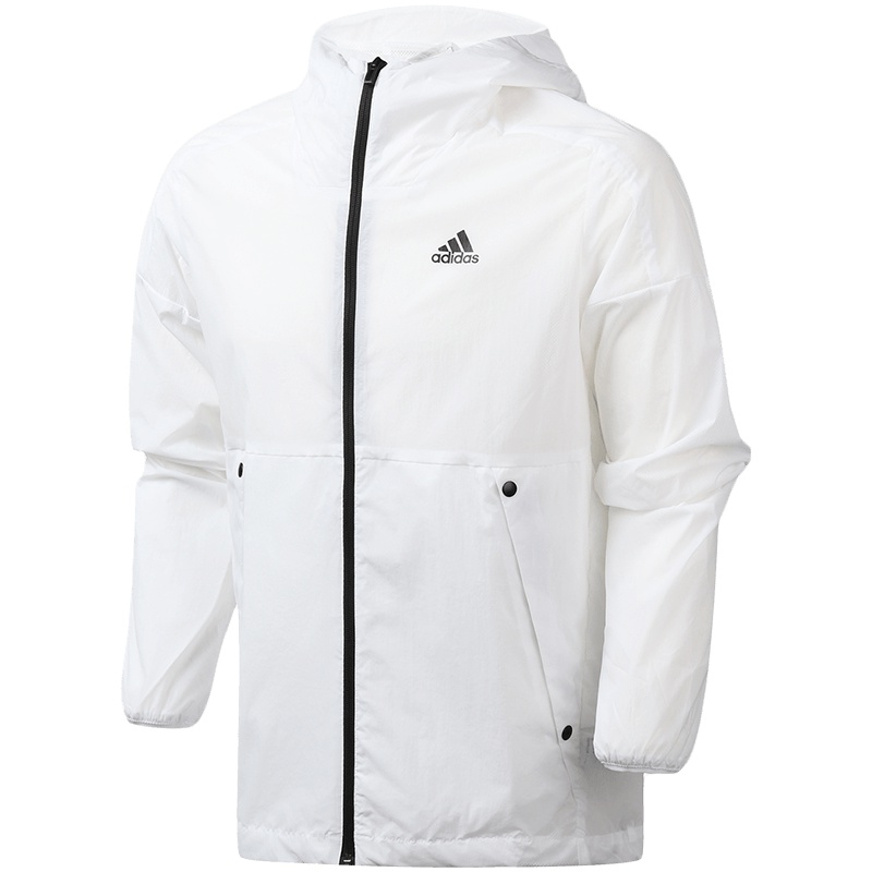【自营】阿迪达斯男服外套夹克O2 WB WIND防风休闲运动服EH3768