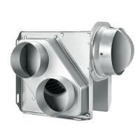 艾美特DPT15-30CS工业金属管道风6寸机强力排换气扇静音酒店办公司抽换风机排风