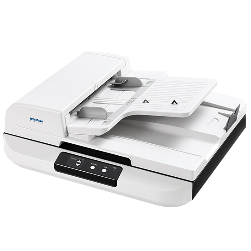 影源GL6160平板及馈纸式双平台扫描仪A3彩色大幅面600DPI光学分辨率文档文件每分钟60ppm白色