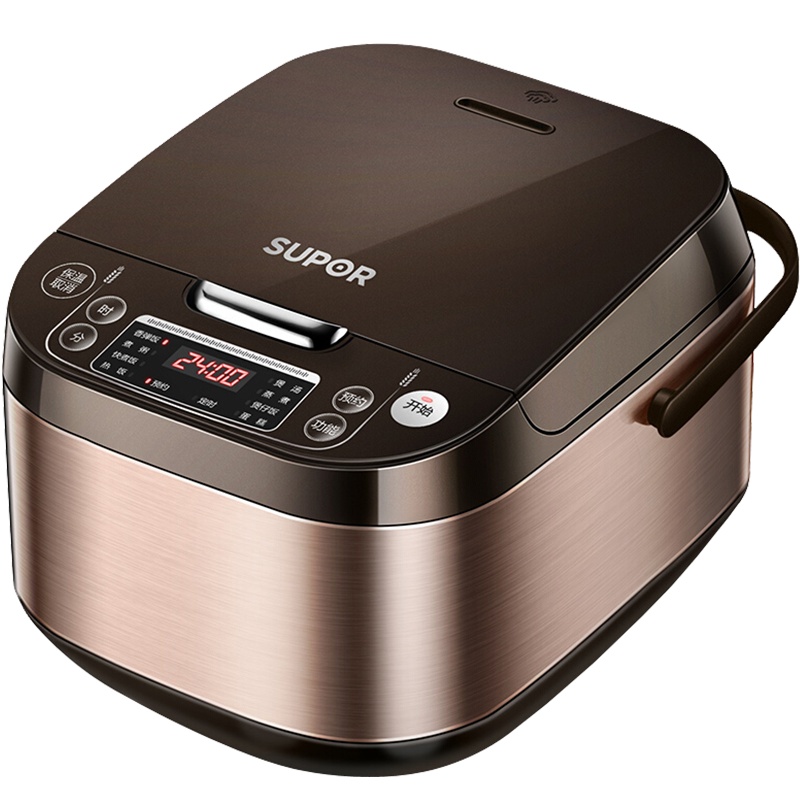苏泊尔(SUPOR)电饭煲家用5L大容量3-8人多功能电饭锅铜晶不粘内胆金属机身24H智能预约定时SF50FC643