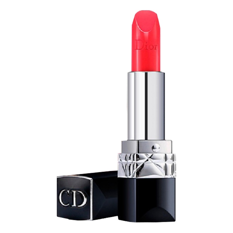 [国内专柜版 ]迪奥烈艳蓝金唇膏3.5g 888#哑光口红 橘调正红 发财开运色 定制礼盒