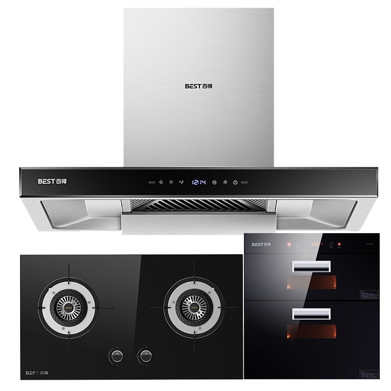 华帝股份 百得(BEST)烟灶消三件套 DY39G+DZ37B+DX03 天然气/液化气