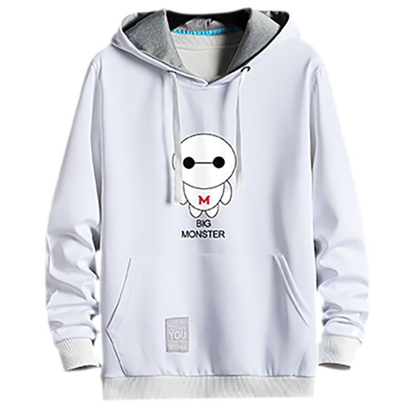 狮臣SHICHEN 2023年秋季新款男士卫衣外套青少年男潮韩版百搭运动卫衣男连帽套头卫衣男时尚休闲男装