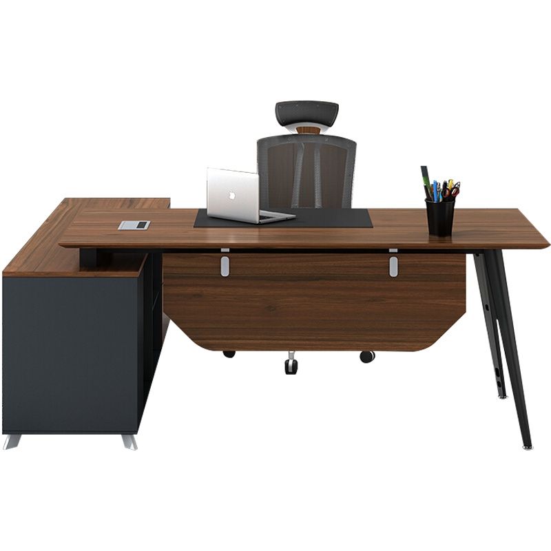 格具(GEJU)办公家具经理桌现代简约老板桌职员单人办公桌电脑桌大班台主管桌