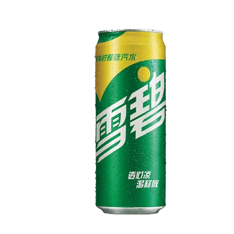 雪碧 清爽柠檬味 汽水 330ml