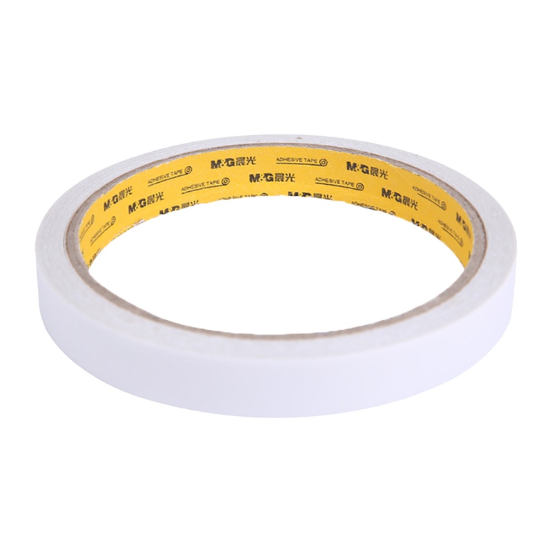 晨光(M&G)97349棉纸双面胶带24卷 12mm*10y 两面胶 胶布 白色胶纸 胶带 双面胶办公用品 黏胶用品