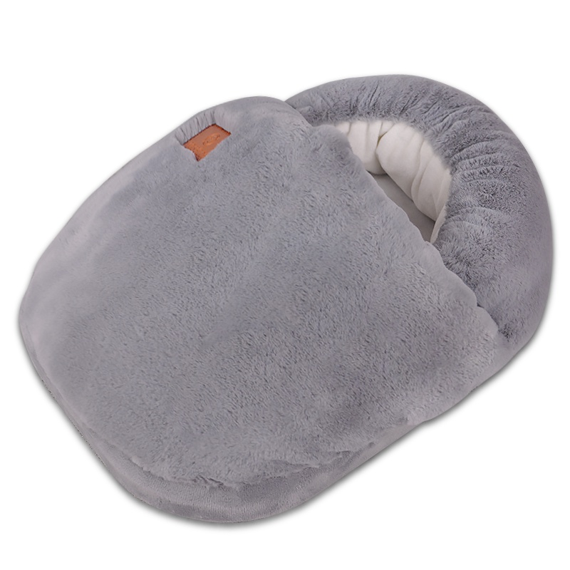 海纳斯(HANASS)暖脚宝AW-505 暖脚器/电暖鞋/取暖器 长绒加厚/插电保暖鞋/电加热鞋AW-505