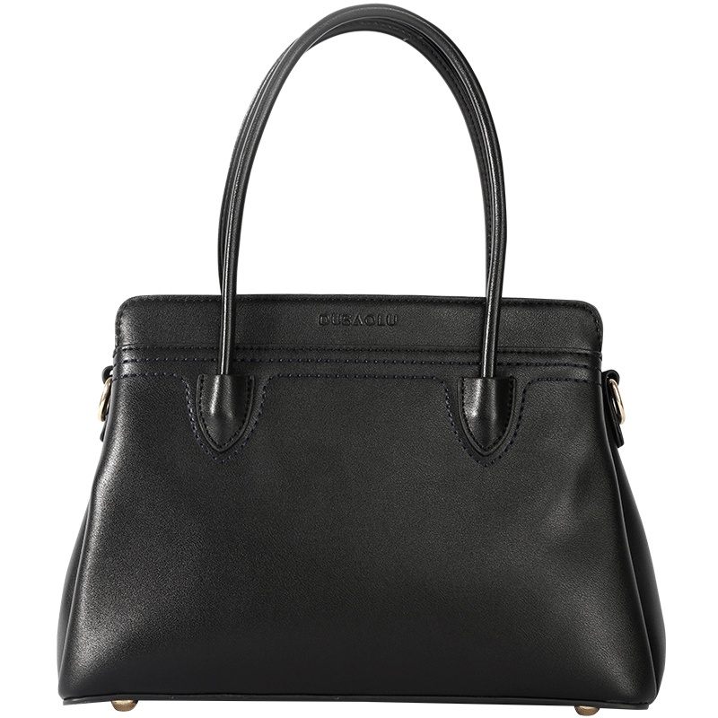 都宝路(dubaolu) 新款 简约欧美时尚气质单肩斜挎大容量绣线手提女包