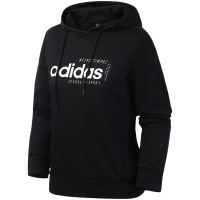 阿迪达斯女服卫衣连帽套头休闲运动服EI4632
