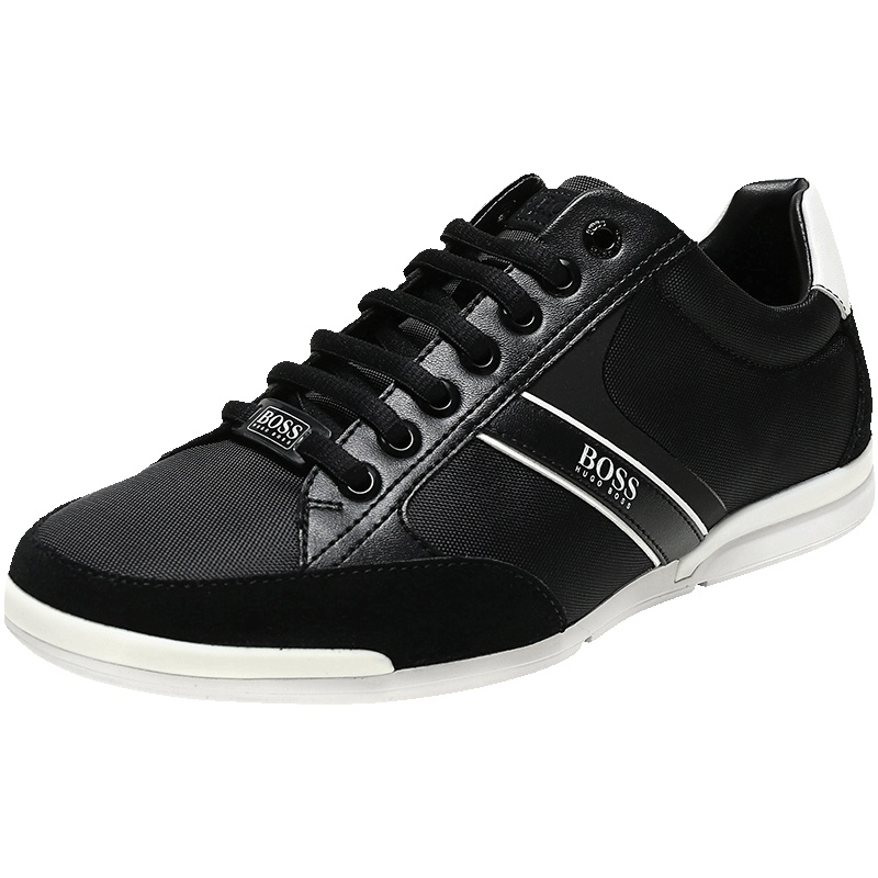 HUGO BOSS 雨果博斯 男士织物配皮多种面料系带休闲鞋运动鞋 50407672