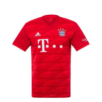 阿迪达斯官方 19-20赛季FCB H JSY 男子足球拜仁慕尼黑主场比赛服DW7410