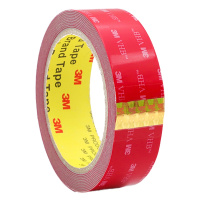 3M VHB强力双面胶带 家居/办公/装饰/汽车通用双面胶 双面泡棉胶粘 无痕 耐用 耐高温 20毫米*3米 1卷装