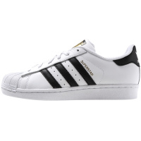 adidas三叶草男大童10-13岁贝壳头SUPERSTAR休闲运动鞋C77154 白色 36.5码/适合脚长225mm