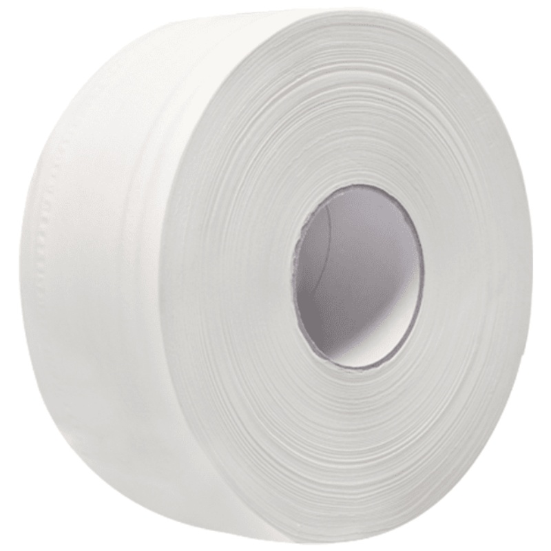 家柏饰(CORATED)6卷印花卷厕所盘纸大卷纸酒店商用餐厅卷筒纸公用卫生纸四层直销