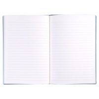 得力(deli)22290 U型笔插皮面本-A5-210mm*143mm/112张 黑.NX