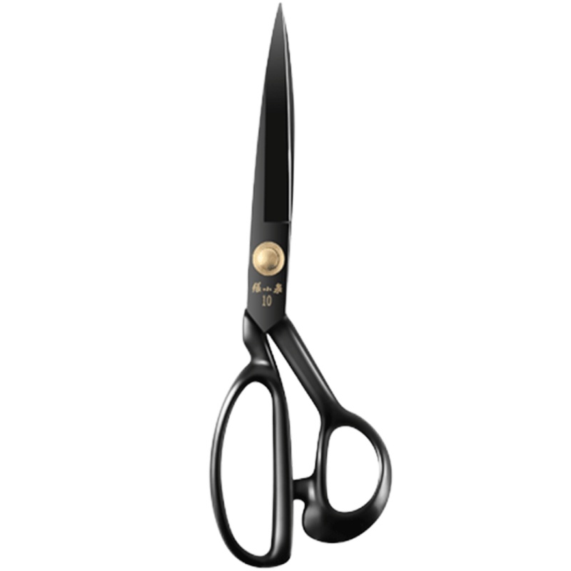 张小泉(Zhang Xiao Quan)裁缝剪 DC-10英寸铜制缝纫剪可调铆钉高碳锰钢专业服装剪