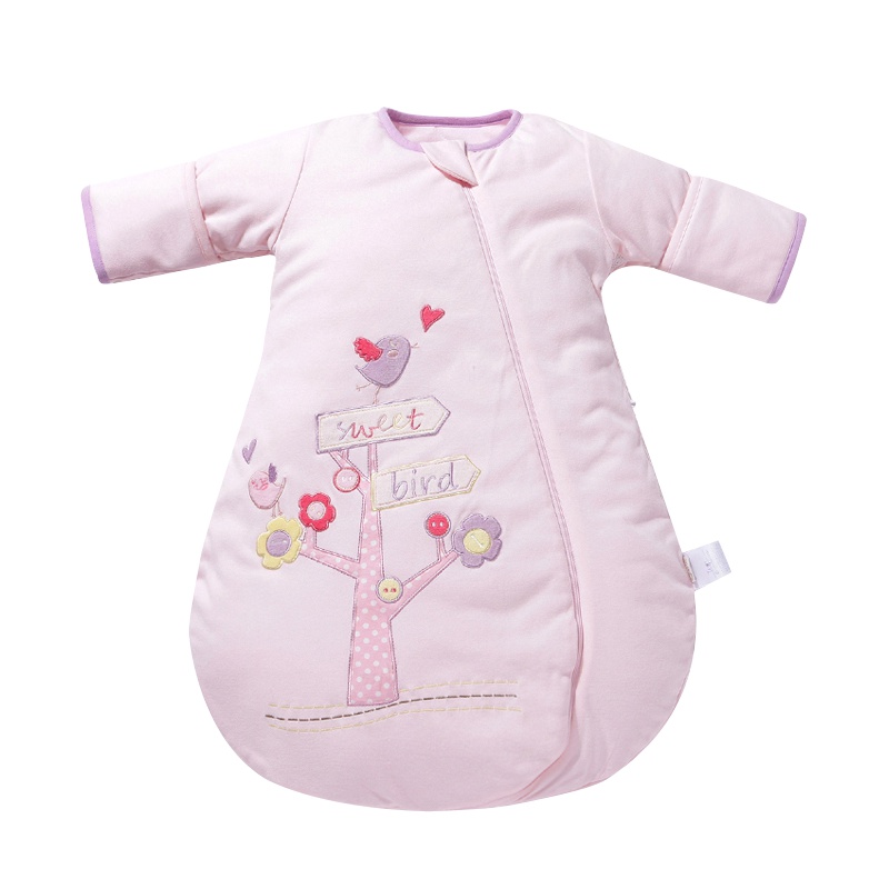 米乐鱼 婴儿睡袋春夏秋冬保暖宝宝新生儿3-12个月防踢被宝宝一体儿童四季通用