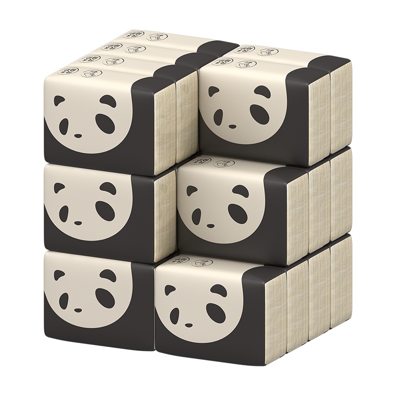 植护 抽纸 功夫本色系列熊猫10包装