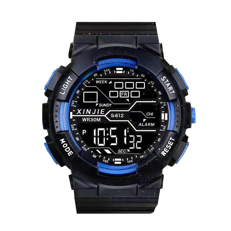 贝柚夜光生活防水秒表计时表儿童表运动表