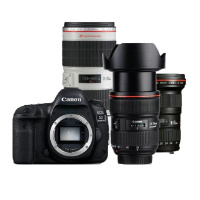 佳能(Canon) 5D4(16-35F2.8III+24-70F2.8 II+70-200F2.8)套机