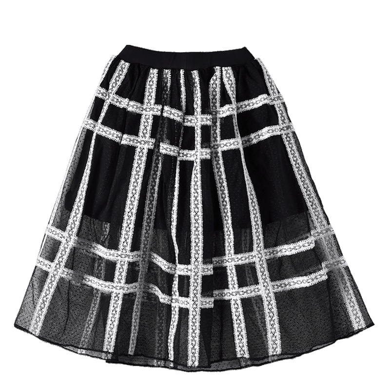 [清仓价:19元]铅笔俱乐部童装春新款女童半身裙中大童洋气短裙儿童网纱裙