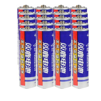 双鹿电池 无汞1.5V碳性电池 5号20粒+7号20粒