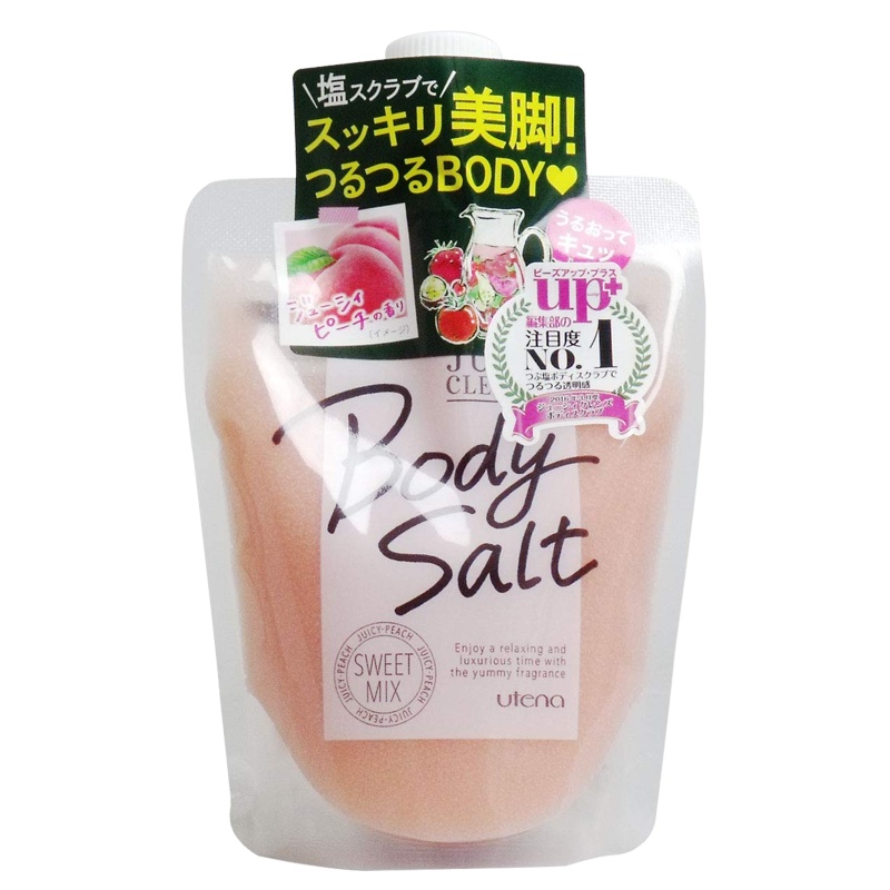 UTENA 佑天兰 润泽嫩肤 去角质磨砂膏 身体润肤乳 蜜桃味 300g/支