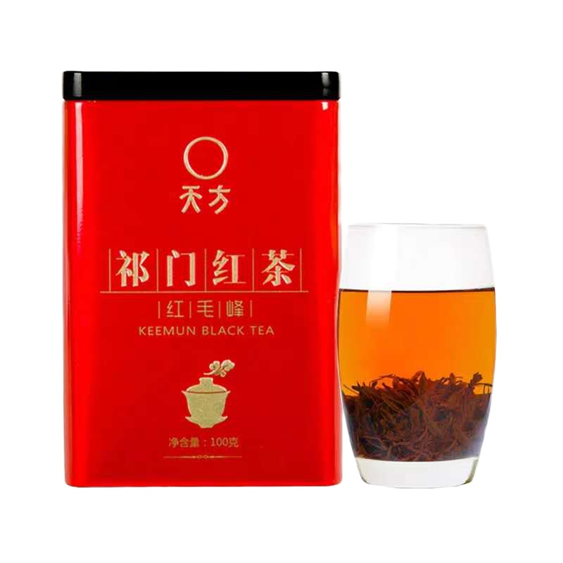 天方茶叶祁门红茶100g红毛峰