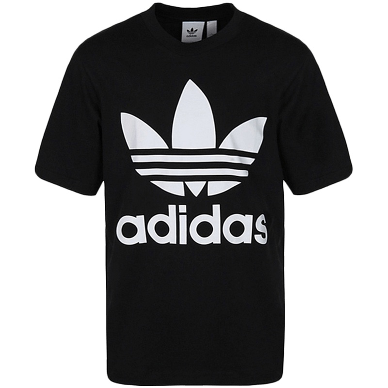 【自营】adidas阿迪达斯三叶草运动服男装短袖T恤大LOGO款运动服CW1211