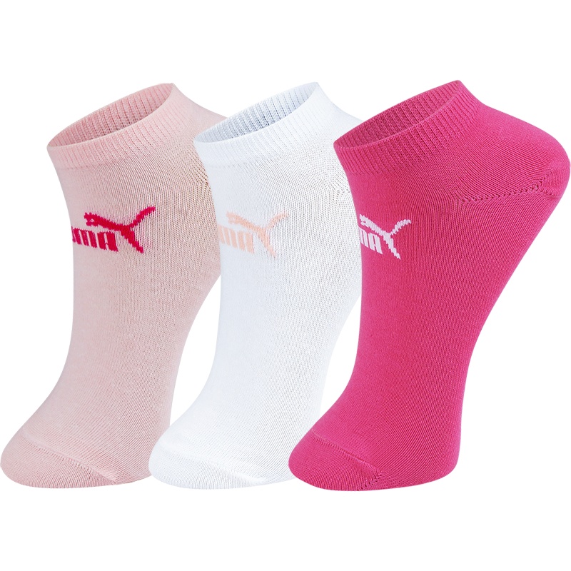 PUMA彪马袜子女士薄款运动船袜3双装