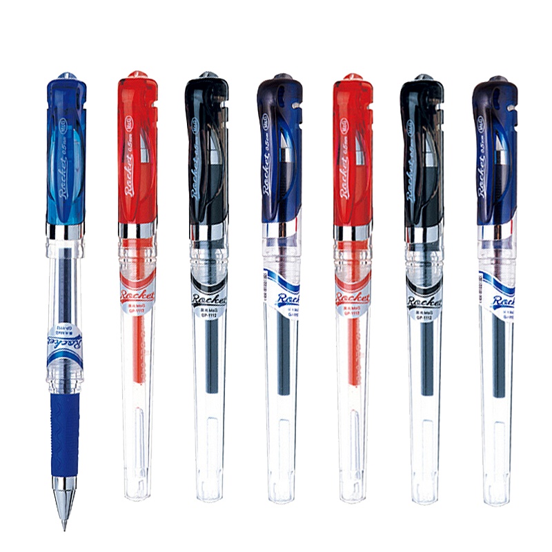 晨光(M&G) GP1112 中性笔火箭系列办公用 水笔 签字笔 0.5mm 12支/盒