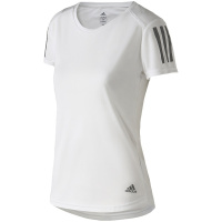 adidas女服短袖T恤跑步健身训练休闲运动服常规运动T恤