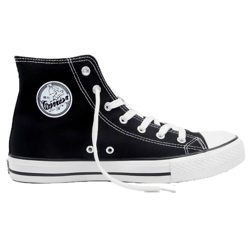 回力(Warrior)女鞋情侣款百搭高帮帆布鞋女休闲鞋男鞋板鞋运动鞋小白鞋