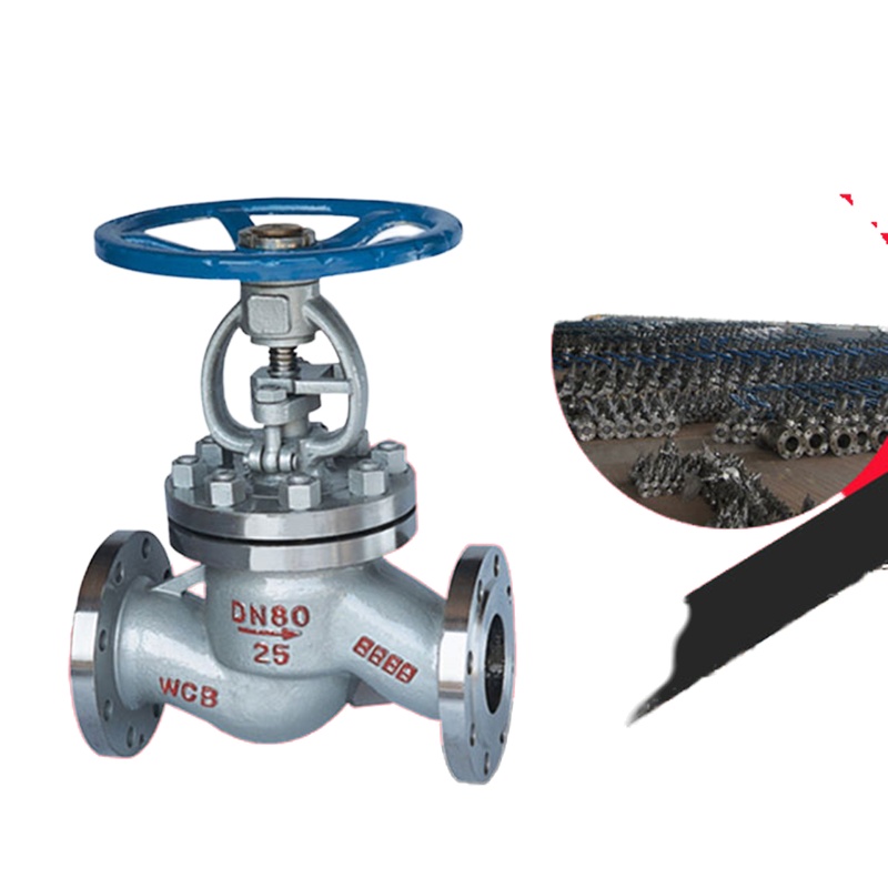 铸钢截止阀碳钢法兰蒸汽阀门中型DN150