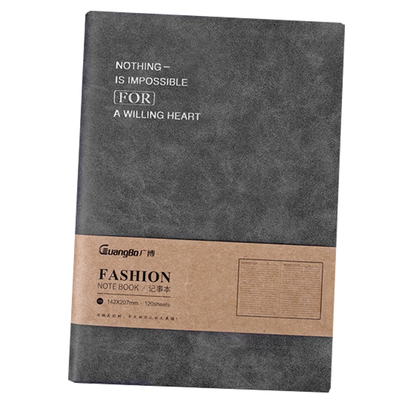 广博(GuangBo)皮面记事本25k-16k/120张(单位/本)大理石纹皮面记事本会议记录本皮面笔记本记事本