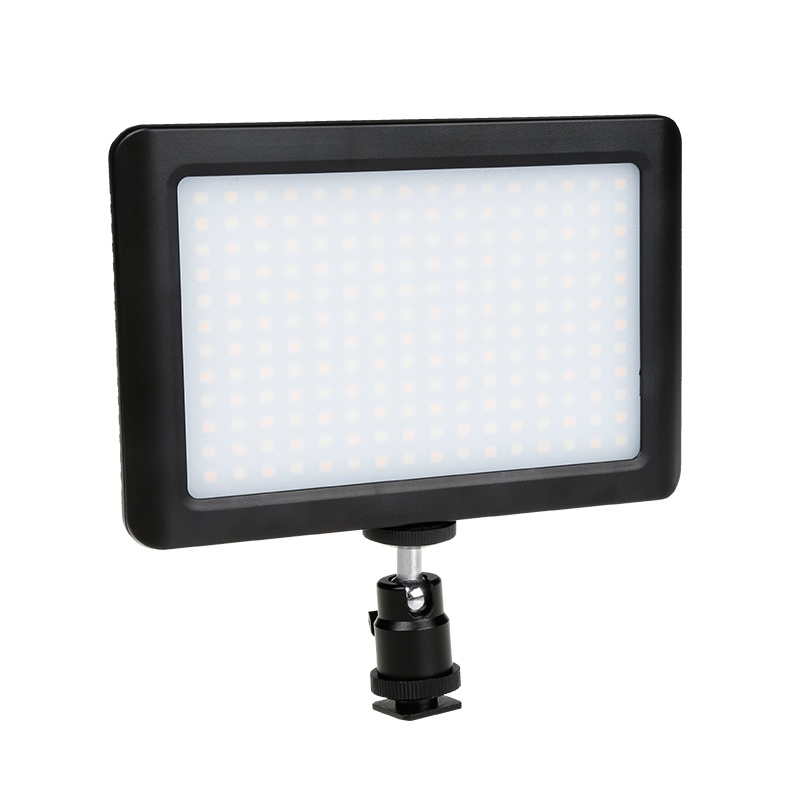 沣标FB-LED-192外置电池供电 送电池送充电器 补光灯摄影灯补光灯拍照打光柔光单反相机外拍LED灯192灯珠柔光灯