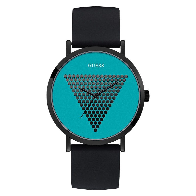 盖尔斯(GUESS)创意系列复古个性满天星倒三角石英男士手表W1161G6