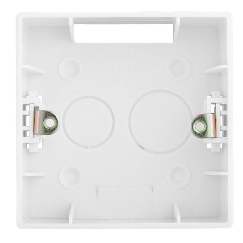 公牛 明装底盒接线盒86型 2个/组