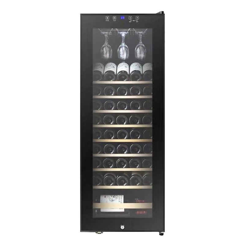 凯得.品味爱(candor) JC-158E 压缩机红酒柜恒温酒柜家用冰吧冷藏柜 茶叶柜 58支装 158L