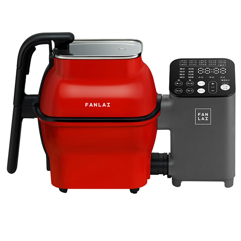 饭来M1自动炒菜机懒人做饭炒饭机炒锅智能炒菜机器人家用烹饪机 浆果红