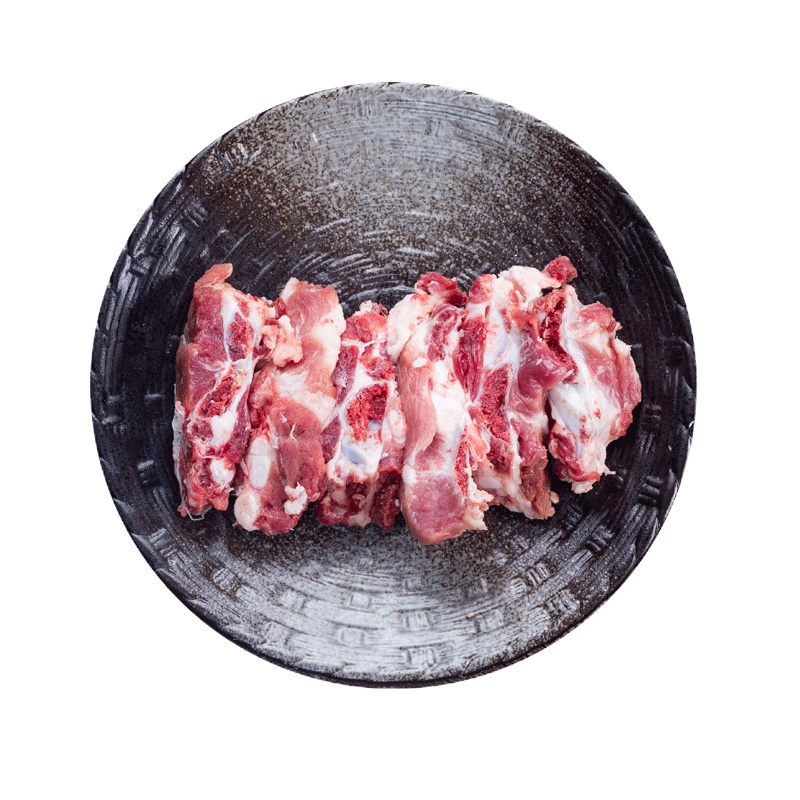 [super实惠价顺丰]10片装+2片送锅野蛮香黑猪梅花肉片1200g猪肩肉雪花肉生鲜叉烧肉烧烤猪排烧烤猪肉火锅食材烤肉
